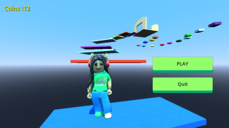 Rainbow Obby Parkour 2 screenshot 0