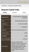 Indian Private Equity - Venture Capital Deal Data screenshot 1