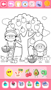 Fruits Coloring Book For Kids screenshot 4