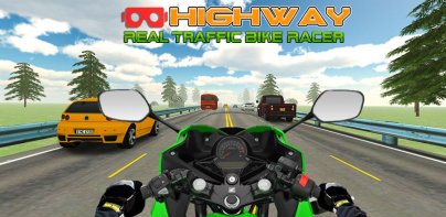 VR Highway Traffic Bike Racer