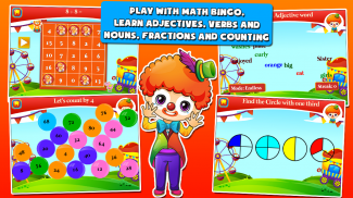 First Grade Games: Circus screenshot 1