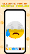 Emoji Pixel Art Coloring Book screenshot 6