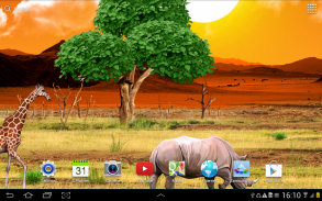 Safari Live Wallpaper screenshot 0