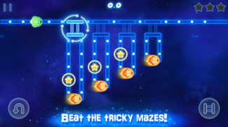 Glow Monsters: labirinto jogo screenshot 2