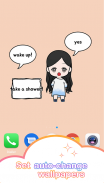 Wallpapers: Oppa doll Unnie doll screenshot 2