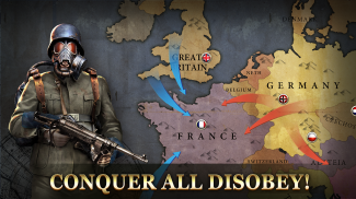 WW2: Comandante de Estratégia Conquiste Frontline screenshot 5