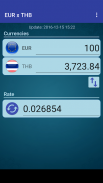 Euro x Thai Baht screenshot 0