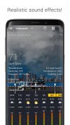 Cityscape animated weather backgrounds add-on screenshot 5