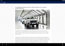 VW SK, zamestnanecká aplikácia screenshot 0