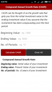 Compound Annual Growth Rate screenshot 1