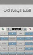 Old Keys E611 Keyboard Theme screenshot 3