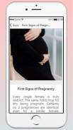 First Signs Of Pregnancy - Tips & Guide screenshot 3