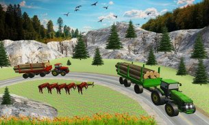 Heavy Duty Tractor Cargo Transport 3D screenshot 2