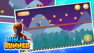 Ultimate Ninja Runner - Ninja Arashi screenshot 0