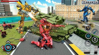 Tiger Robot Car Games : Robot Transforming Games screenshot 3