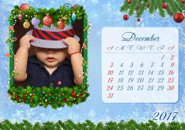 Kids Photo Calendar Maker 2017 screenshot 2