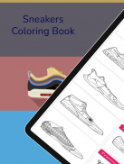 Sneakers Art Coloring Book screenshot 4