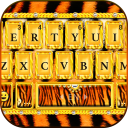 Golden Pattern Kika Keyboard