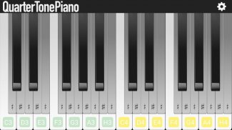 Quarter Tone Piano screenshot 2