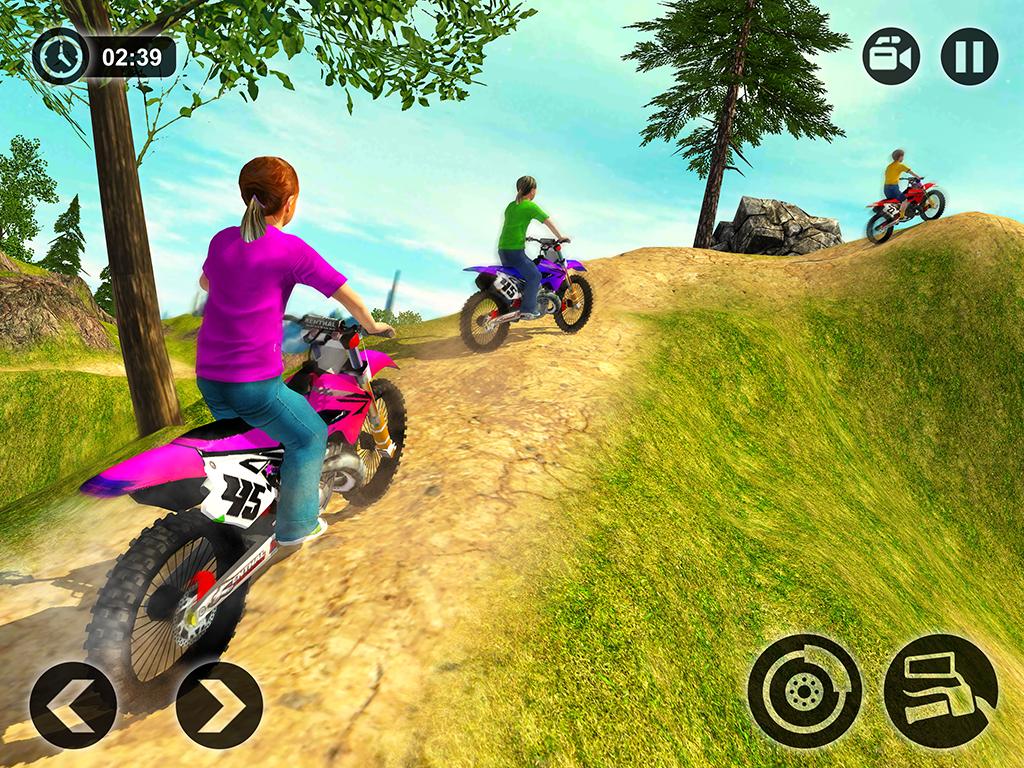 Kids Downhill Mountain Motorbike Riding - Загрузить APK для Android |  Aptoide