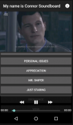 My name is Connor Detroit Become Human Soundboard screenshot 2