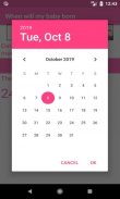 BABY BORN DATE - Calculate the day your baby will born screenshot 2