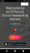 Nostalgia Social Network screenshot 0