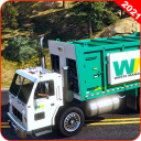 Garbage Dump Truck Driving 3D Icon