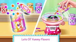 Algodão Candy Shop - Crianças Cooking Jogo screenshot 6