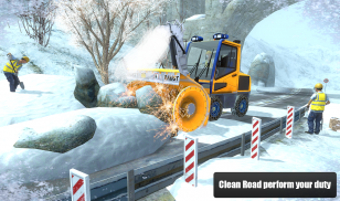 Snow Cutter Excavator Simulator 2020 screenshot 3