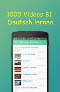 1000 Videos B1 Deutsch Lernen screenshot 6