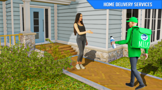 Milk Van Delivery Simulator screenshot 1