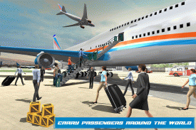 Nyata Pesawat Pendaratan Simulator screenshot 4