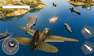 Military Strike Harbor: World War 2 Shooting Game screenshot 1