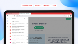 Vivaldi Browser - Fast & Safe screenshot 4