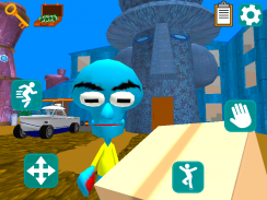 Squid Neighbor. Sponge Escape screenshot 0
