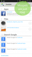 एंड्रो खोज (फ़ाइलें, संपर्क) screenshot 6