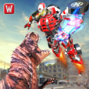 Superhero Robot vs Dino: Incredible Monster Battle