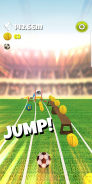 Soccer Ball Runner - The endless football game screenshot 3