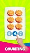 Permainan belajar nombor kanak - Game matematik screenshot 0