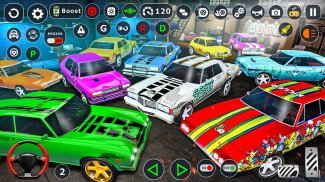 विध्वंस कार डर्बी स्टंट 2020: कार शूटिंग गेम screenshot 4
