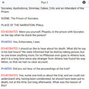 Phaedo  best-known dialogue Plato Free eBook screenshot 0