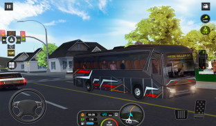 कोच बस सिम्युलेटर - सिटी बस ड्राइविंग स्कूल टेस्ट screenshot 19