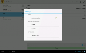 Audio Memos SE screenshot 4