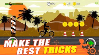 Stickman Bike : Pro Ride screenshot 0