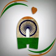 India Flag Photo DP Letter Art screenshot 15