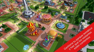RollerCoaster Tycoon Touch - Parque temático screenshot 1