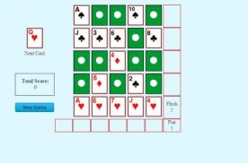 Poker Solitaire screenshot 2