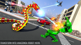 Anaconda Robot Car Robot Game screenshot 2