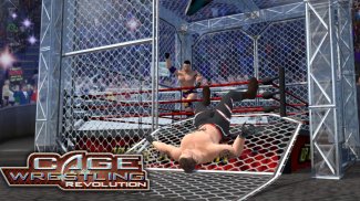 Wrestling Cage Revolution : Wrestling Games screenshot 1